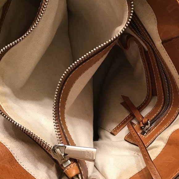 MICHAEL KORS LEATHER LARGE MESSENGER SATCHEL - Picture 8 of 16
